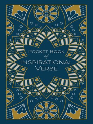 cover image of Pocket Book of Inspirational Verse